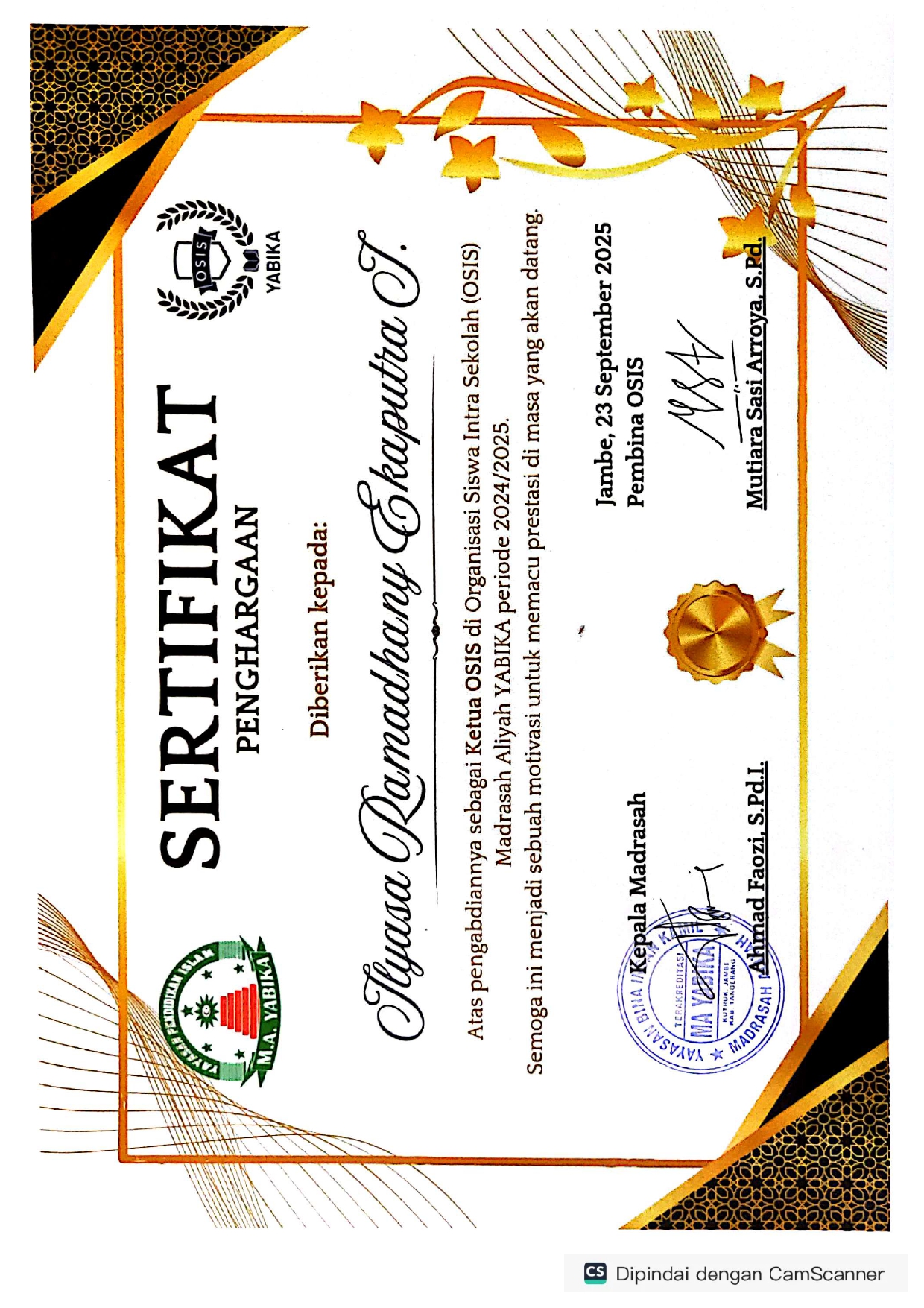 Leadership Achievement